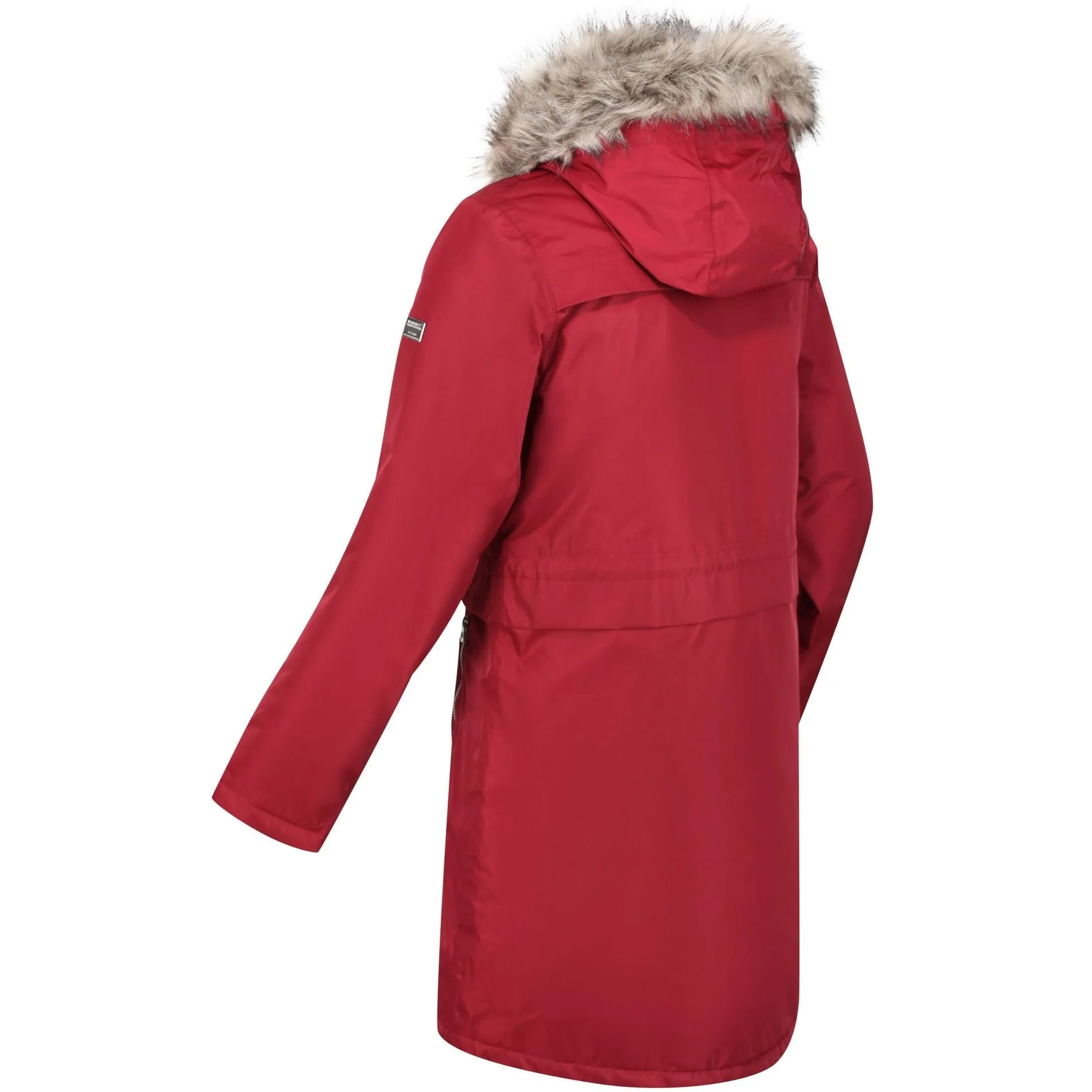 Regatta Lexis Waterproof Insulated Womens Parka Jacket - Red