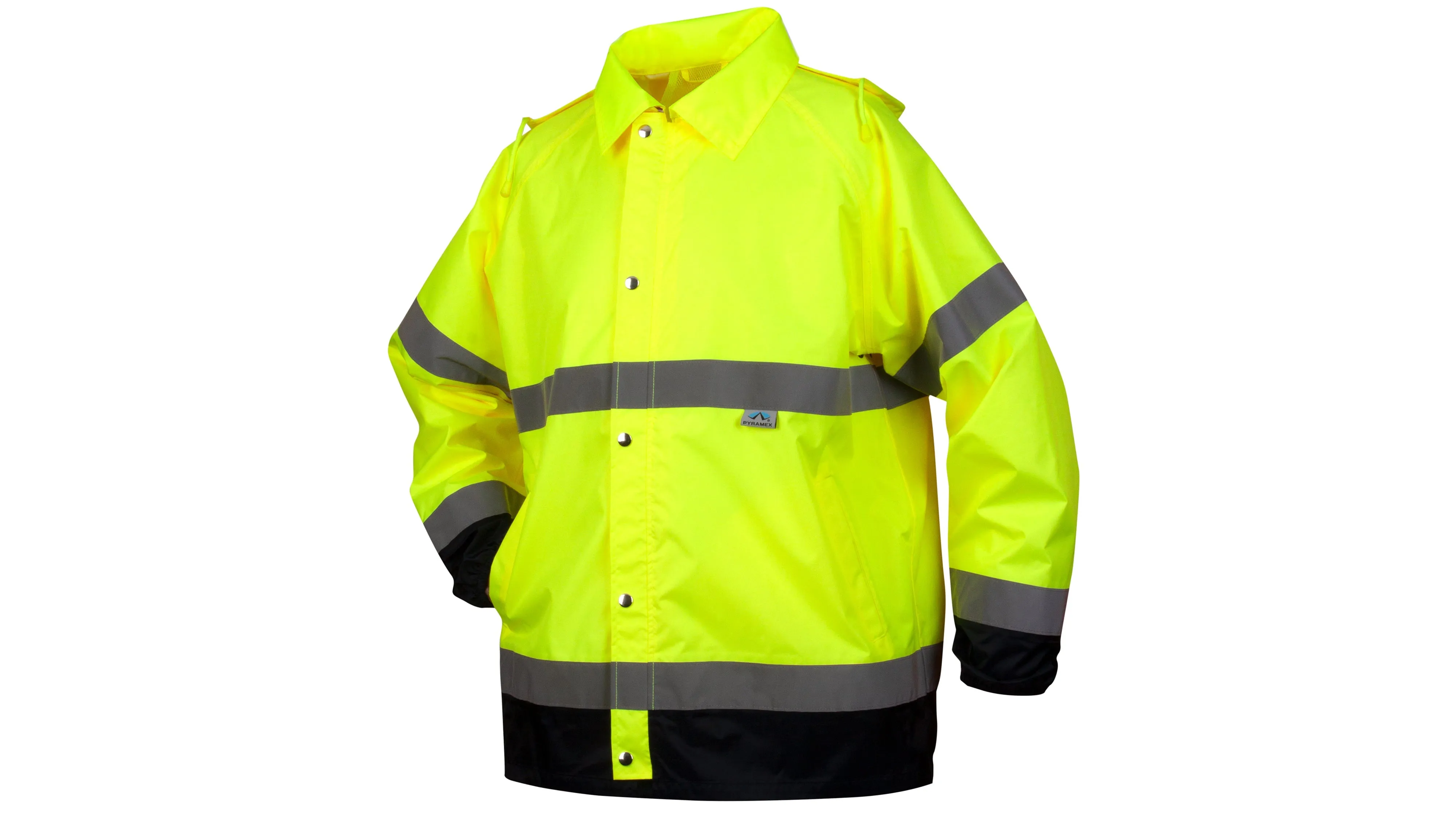 RRWJ31 Series Hi-Vis Reflective Collared Raincoat