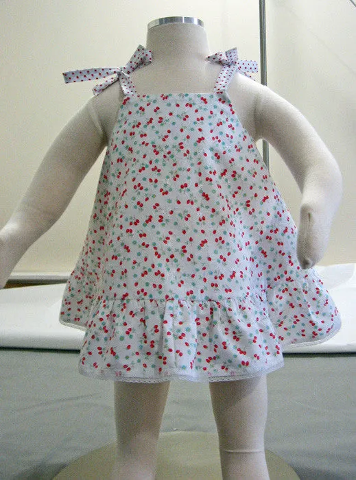 Ruffles Baby Top & Pants PDF sewing pattern babies & toddlers sizes 3 months to 6 years