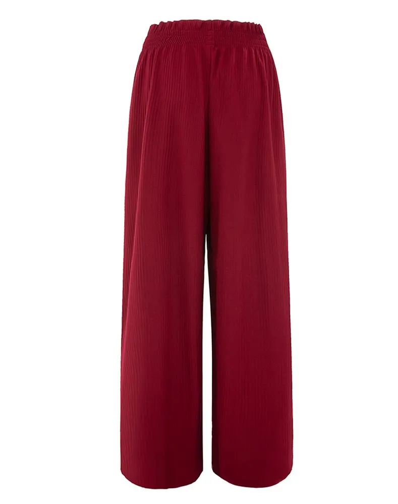 Sensation Winter Pleated Pants