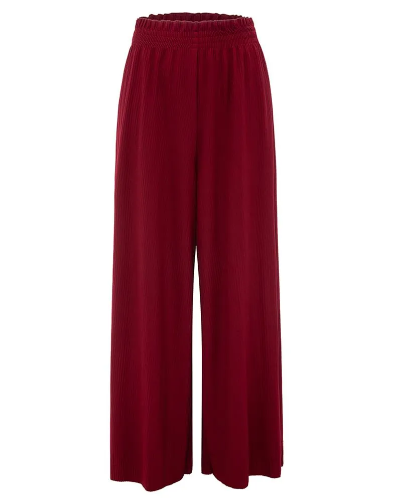 Sensation Winter Pleated Pants