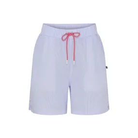 Shandie Shorts - White/Light Blue