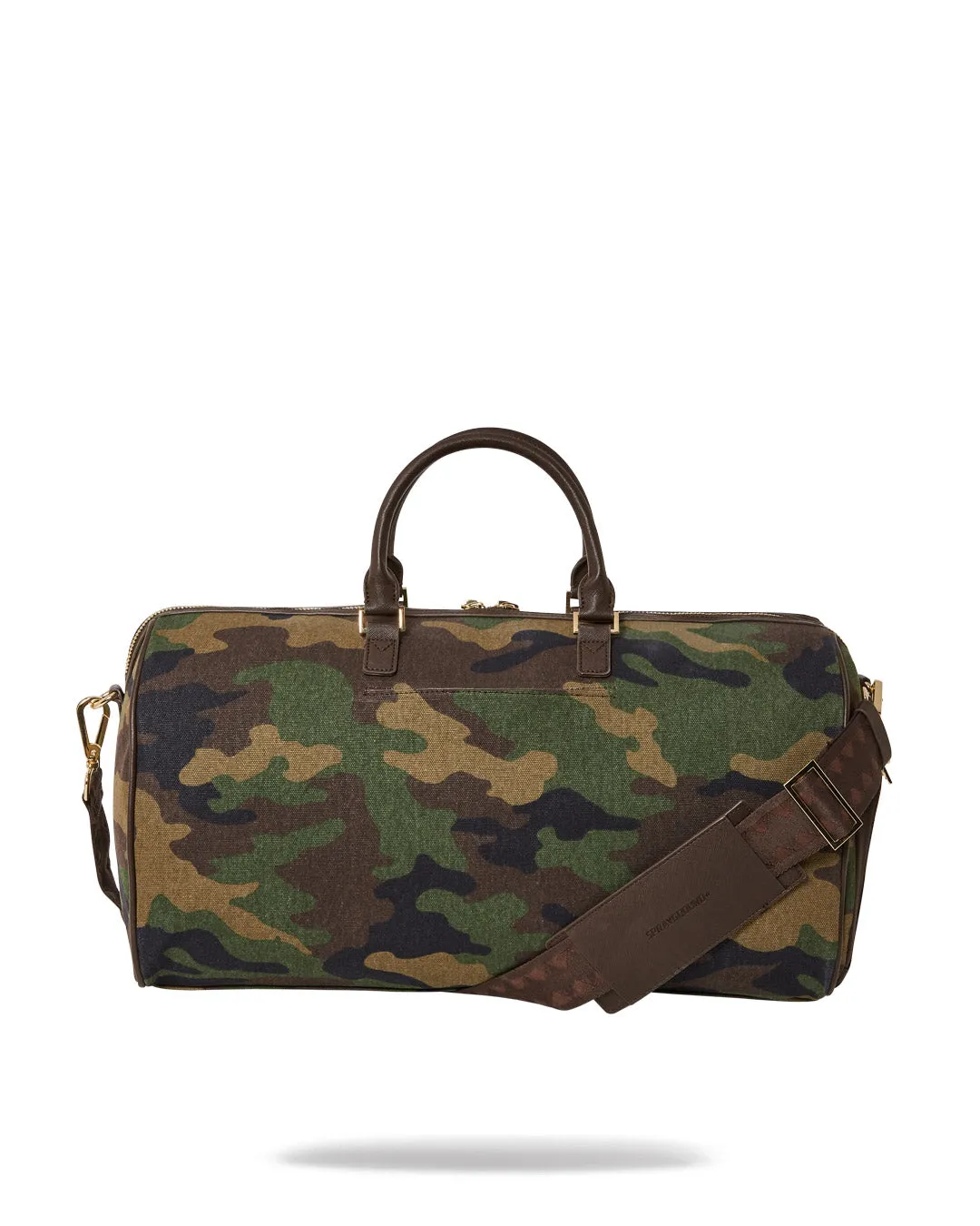 Shark Shape Check Duffle