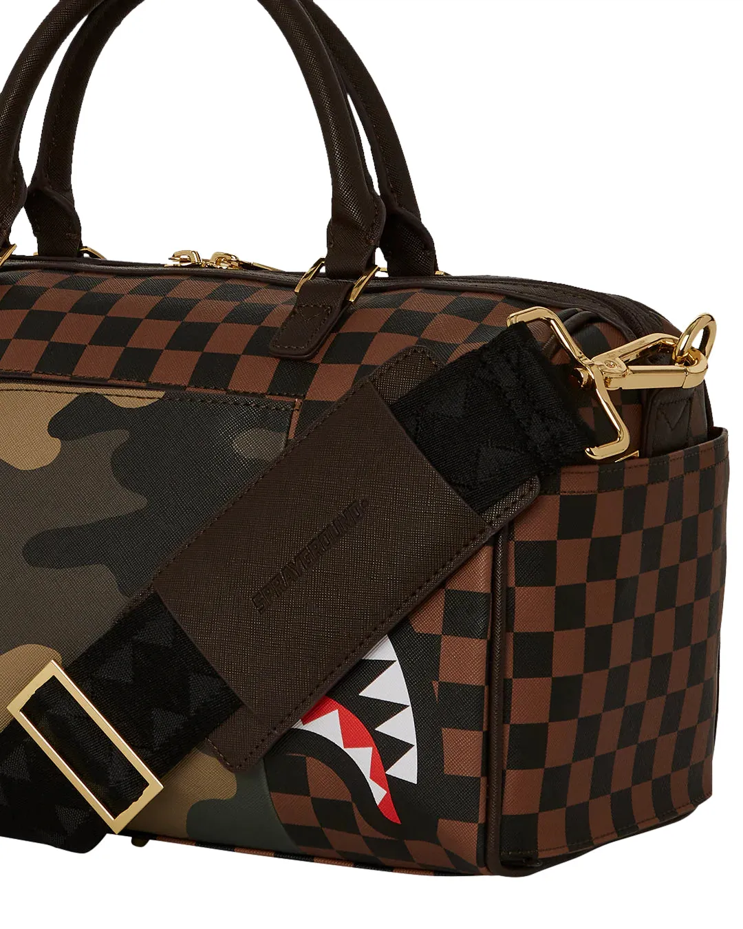 Sip With Camo Accent Mini Duffle