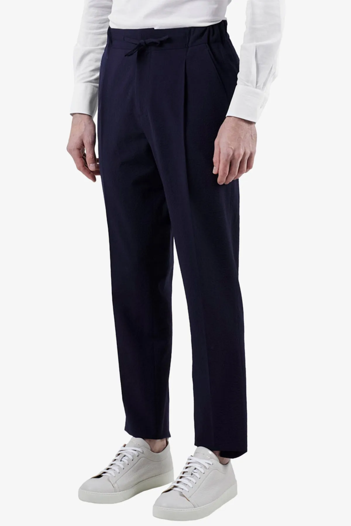 Sirenuse - Navy Drawstring Pant