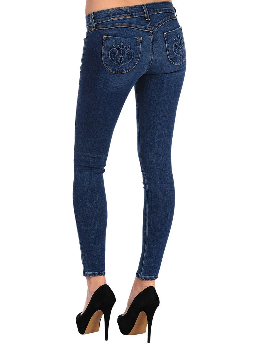 Siwy Denim - 'Hannah in Under the Boardwalk' - Blue-Rinse Skinny Jeans