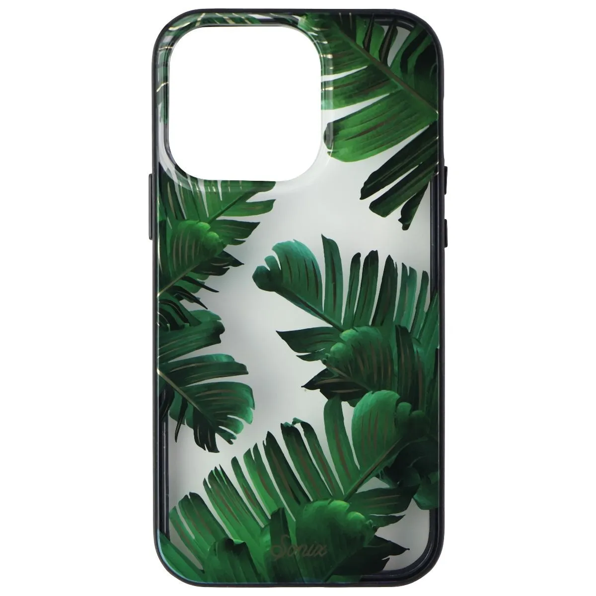 Sonix Clear Coat Case for Apple iPhone 13 Pro - Bahama Green Leaves/Clear