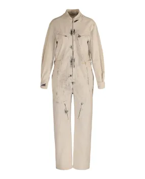 Stella McCartney Bleached Denim Jumpsuit