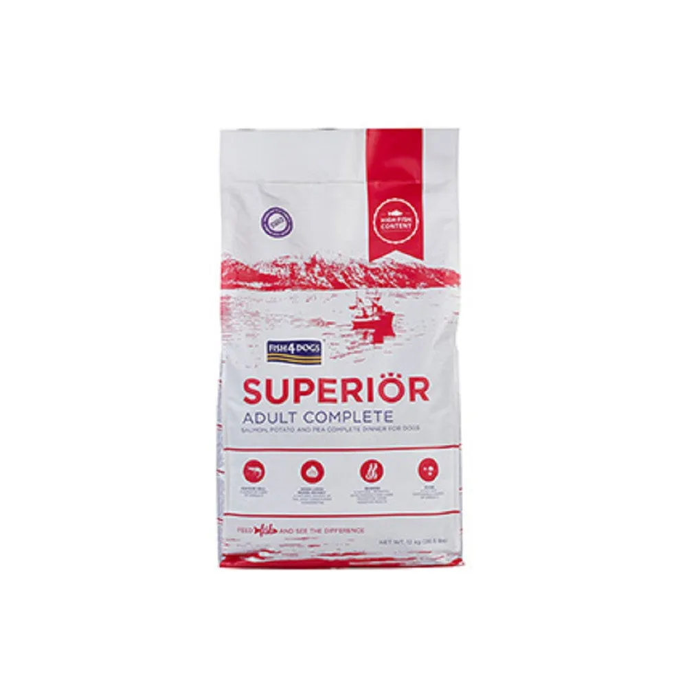 Superior Adult Salmon Complete Dog Dry Food