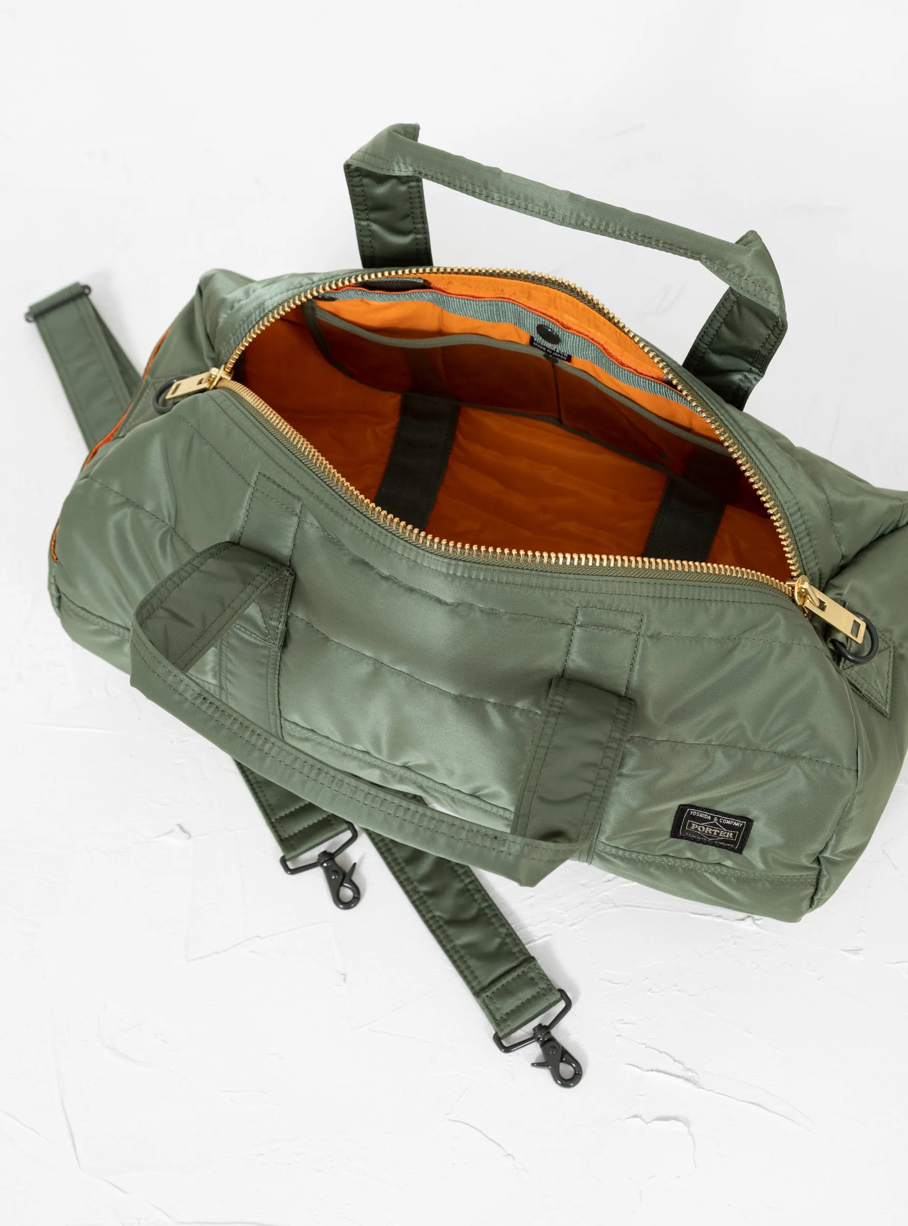 TANKER 2-Way Duffle Bag Small Sage Green