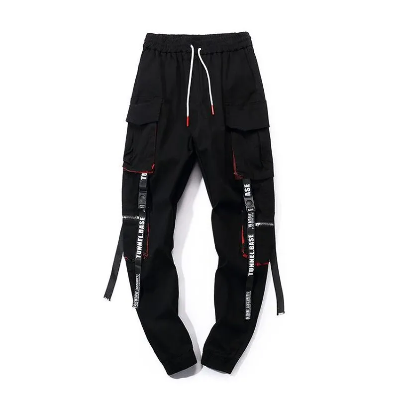 Techwear Pants With Straps