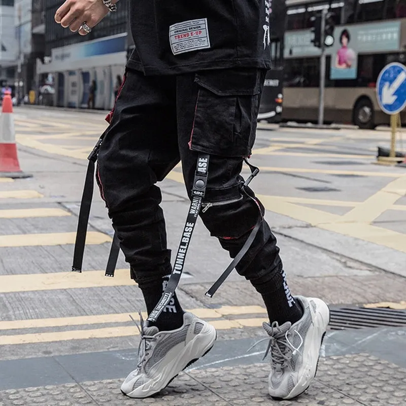 Techwear Pants With Straps