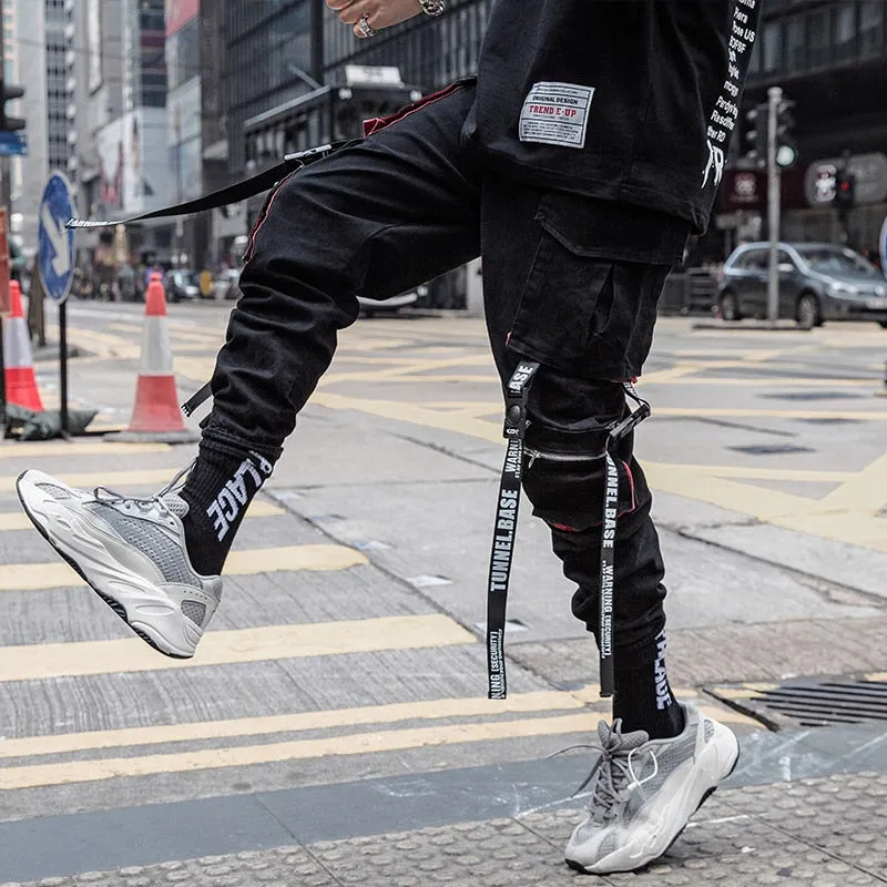 Techwear Pants With Straps