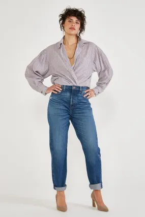 The Bryce Pinch Waist Boyfriend Denim by ÉTICA