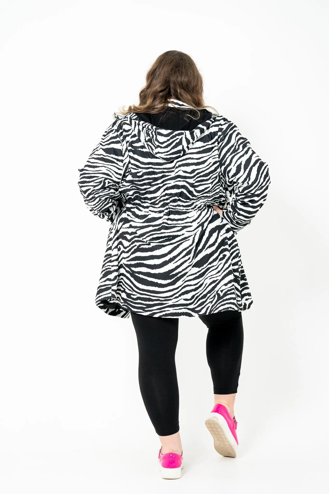 'Trench' Jacket - Zebra