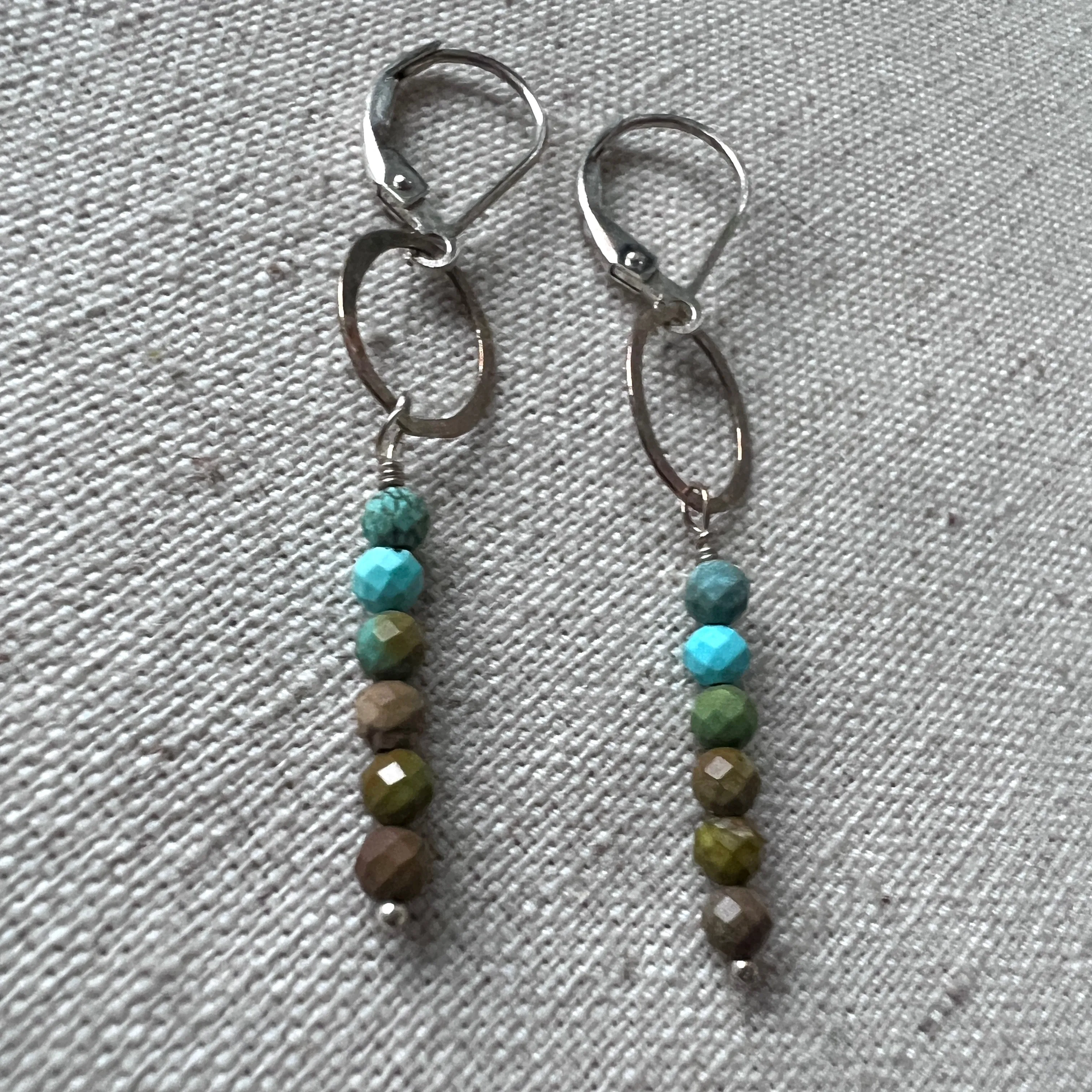 Turquoise Fade Earrings