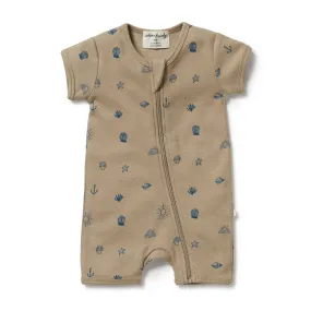 Wilson and Frenchy Organic Boyleg Zipsuit Summer Days