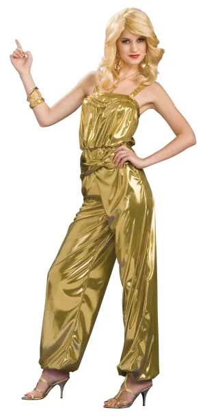 Women's Costume - Solid Gold Diva