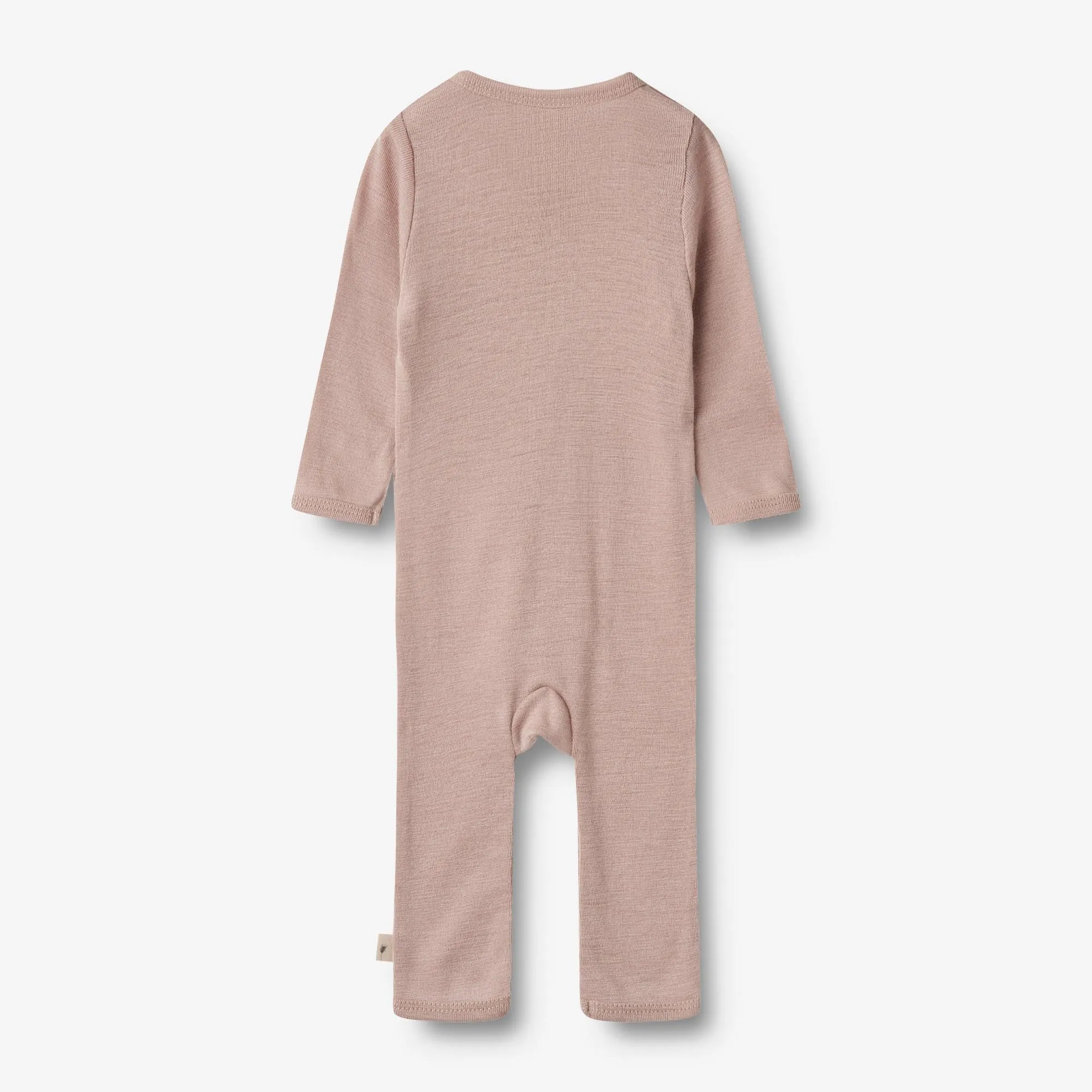 Wool Jumpsuit L/S Dusty - dry rose